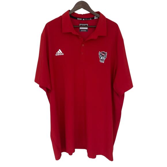 Adidas NC State Red Polo - 3XL Tall - Picture 1 of 6